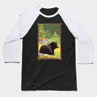 Alaska Bear Baseball T-Shirt